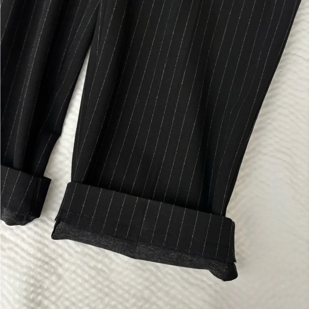 Hugo Boss Jolise Pinstripe Stretch Slim Leg Pant Suit